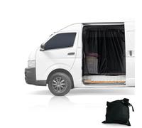 NEWFUN Mosquitera Magnética para Furgoneta Camper, 165x165 Cm, Mosquitera Puerta Trasera para SUV Y Caravanas Camping, Ideal para Aventuras Al Aire Libre