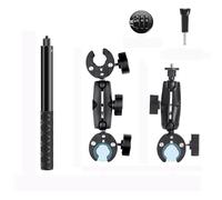 NEWFUN Soporte de Cámara, Accesorio para insta360 x4, Kit de Moto para insta360 x4,X3,X2, Rotación de 360 Grados, Soporte de Moto, Compatible con Múltiples Dispositivos