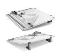 NEWFUN Tablero Dibujo Tecnico A3, Tablero de Dibujo, Tablero de Dibujo Multifuncional para Dibujo Técnico en la Oficina A3 con Transportador, Carril de Dibujo Paralelo, ángulo Ajustable