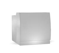 newgarden Barra De Bar Exterior Sicilia 120 Mostrador De Jardín Blanco Opaco, Resistente para Terraza, Eventos Y Hostelería (Sin Iluminación (Color Blanco Opaco))