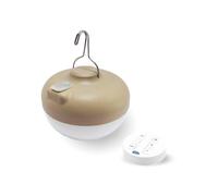 Newgarden Bombilla Recargable Portátil Cherry | Beige | LED 900 lm cálido · Hasta 20 h · IP54 interior y exterior · Base imantada · Mando y USB-C