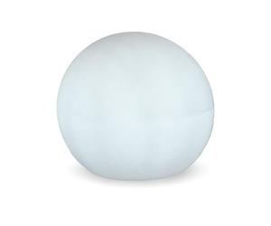 newgarden Esfera de Luz BULY de 20 cm de Diámetro con Encendido Automático y Carga Solar. Bola Decorativa Muy Resistente al Exterior e Interior. Hecha de Polietileno de Alta Densidad. IP65
