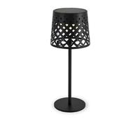 newgarden - GRETITA Table Lámpara de Mesa Portátil Sin Cables con Carga Solar y Batería Recargable por USB. Decoración Resistente para Interior y Exterior