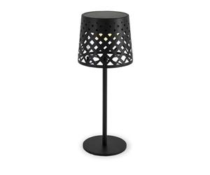 Newgarden - GRETITA TABLE Lámpara de Mesa Portátil Sin Cables con Carga Solar y Batería Recargable por USB. Decoración Resistente para Interior y Exterior