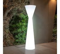 Newgarden Konika lámpara de pie LED, IP65 blanco True