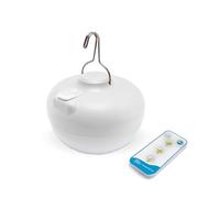 Newgarden - Lámpara de Camping y Emergencias LED Cherry. Bombilla Portátil con Gancho e Imán, Sin Cables con Batería Recargable por USB. 900 Lúmenes y Hasta 20H de Uso. Resistente IP54 (Blanco)