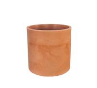 newgarden Macetero Exterior Redondo Hortensia 50 | Terracota Opaco | Polietileno ligero y resistente · Protección UV · Fabricado en España · Para jardín, terraza y negocios