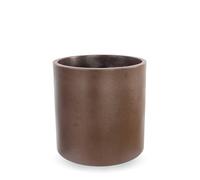 newgarden - Macetero Redondo Hortensia Decorativo para Interior y Exterior. Muy Resistente a los Rayos UV. Maceta Grande para Flores y Plantas Hecho Polietileno en España (50 cm, Bronce)