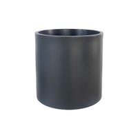 newgarden - Macetero Redondo Hortensia Decorativo para Interior y Exterior. Muy Resistente a los Rayos UV. Maceta Grande para Flores y Plantas Hecho Polietileno en España (50 cm, Antracita)