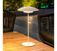 Newgarden Sardinia Lámpara LED recargable IP44 blanca 30 cm