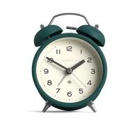 NEWGATE® Charlie Bell Echo Despertador | Versión Moderna del clásico Reloj de Campana Doble | Verde Edén | Números fáciles de Leer | Ideal para la cabecera del Paciente | Accesorio Retro Moderno