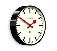NEWGATE® Reloj de Pared Grande Putney, diseño icónico de estación de ferrocarril, Caja de Metal y fácil de Leer, Marcado para Efecto Vintage, Reloj silencioso de 45 cm