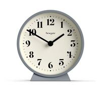 NEWGATE® Theatre Reloj de repisa | Diseño Redondo clásico Moderno | Armada Francesa | Estilo contemporáneo para Escritorio, Mesa, estantería o mesita de Noche