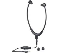 newgen medicals Auriculares para equipo de audio - auricular Con cable eléctrico: Auriculares de TV debajo de la barbilla con conexión jack de 3,5 mm, hasta 117 dB (teléfono móvil auricular)