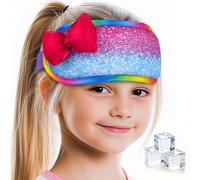 NEWGO Almohadilla de refrigeración de gel para migrañas, para niños, banda de refrigeración para cabeza, migrañas, compresa fría y caliente, dolor de cabeza, migraña crónica, dolor sinusal, alivio del