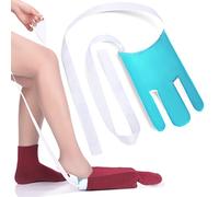 NewGra Sock Aid - Dispositivo de ayuda para calcetines para personas mayores, discapacitados, embarazadas, diabéticos, herramienta ayudante de calcetines (azul)
