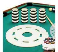 Newhai Juego de herramientas de pulido de repuesto para máquina limpiadora de bolas de piscina, 16 anillos de lana lavables + 1 almohadilla de fieltro de lana (modelo PC)