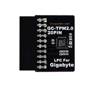 NewHail Módulo TPM2.0 LPC de 20 pines con Infineon SLB9665 para placa base Gigabyte compatible con GC-TPM2.0
