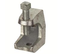 Newhouse Electric Abrazadera de haz de canal de puntal de 1/4 pulgadas (abrazadera superior), electrogalvanizada plateada