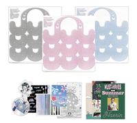 NewJeans - [Get Up] 2nd EP Album (Bunny Beach Bag ver. / Random) Photobook (A+B+C) + Lyric Book + Photocards + Stickers + CD + Postcards + Bookmark + 1 Extra PVC Photocard K-POP Sealed Album