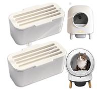 NEWKE Eliminador de olores de mascotas para PetSafe ScoopFree SmartSpin caja de arena autolimpiable para gatos, control de olores para caja de arena automática para gatos, desodorante de inodoro para