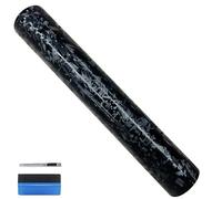 NewL - Adhesivo de vinilo negro de fibra de carbono forjado, con liberación de aire, sin burbujas, calcomanía autoadhesiva para coche, moto u otro vehículo (camuflaje y negro, 50 x 100 cm)