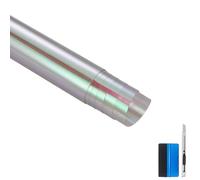 NewL Lámina Adhesiva de Vinilo para Faros Delanteros, Luces traseras, antiniebla (camaleón Transparente, 30 cm x 120 cm)