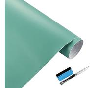 NewL Vinilo Mate Autoadhesivo para Coche Azul 50 x 150 cm