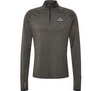Newline Camiseta funcional 'Pace' gris moteado / blanco M gris moteado / blanco