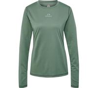 newline Camiseta para Mujer nwlBEAT Poly LS tee para Mujer, Laurel Wreath, L