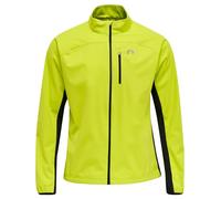 Newline Chaqueta deportiva amarillo limón / gris claro / negro, Talla XL