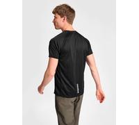 newline Men Core Running T-Shirt S/S Camiseta, Hombre, Negro, L