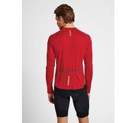 newline Mens Core Bike L/S Jersey Blouse, Hombre, Tango Red, M