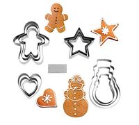 NEWLINE NY 16 piezas en forma de estrella moldes cortadores de galletas
