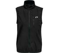 newline Women Core Gilet Winbreaker, Mujer, Negro, S