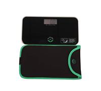 NewlineNY Negro Mini resbalón + viaje báscula de baño