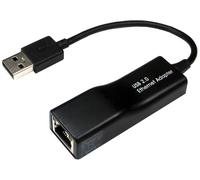 NEWLINK - Adaptador USB a Ethernet - Negro