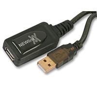 NEWLINK - Extensión activa USB 2.0, 20m