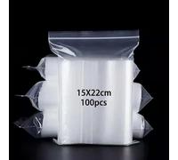 newlng 100pcs Piezas Bolsas de Plástico Transparentes se Pueden Volver a Sellar de 15cm x 22cm Están disponibles Para Libros Camisas Sombreros Bufandas Zapatos (Disponible en varios tamaños）