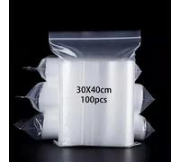 newlng 100pcs Piezas Bolsas de Plástico Transparentes se Pueden Volver a Sellar de 30cm x 40cm Están disponibles Para Libros Camisas Sombreros Bufandas Zapatos (Disponible en varios tamaños)
