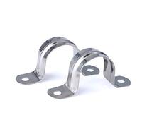 newlng 20MM Abrazadera de Tubo Abrazadera de Fijación de Tubo 304 Acero Inoxidable U-Tube Clamp 20 UNIDS Anillo de Conexión Manguera Clamp Tarjeta Montar Tarjeta Sillín Tarjeta Manguera Sujetador