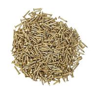 newlng Clavos Pequeños Tornillos Autorroscantes de Cabeza Redonda Madera Accesorios de Hardware Hechos a Mano Sujetadores 500PCS 1 X 10 mm Oro