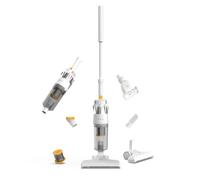 Newlux - Aspirador Escoba con Cable 2en1 V900, Vertical y de Mano, 800W, Depósito 2L, 16.5 Kpa y Triple Sist. Filtrado (F.HEPA) | Accesorio Mascotas | Eficiencia Energética A (Blanco)