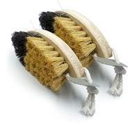 Newman and Cole Cepillo de verduras para alimentos, cepillo de lavado de verduras para limpiar frutas y verduras, limpiador de frutas para limpiar hongos, patatas, rábanos, pepinos(paquete de 2)