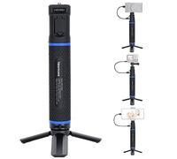 Newmowa 10000mAh Empuñadura del Mango del Banco de energía, trípode de batería de Carga PD/QC portátil para cámara de DSLR, GoPro Hero 7/6/5/4/3 + / 3, cámara Deportiva YI, cámara de acción dji OSMO