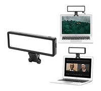 Newmowa 100pcs de luz de Video LED ultrabrillante, 3200K-5600K Panel de luz LED de Brillo y Temperatura de Color Ajustable para videoconferencia, Trabajo Remoto, educación, Llamadas con Zoom