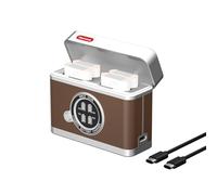 Newmowa NP-BX1 Cargador de batería de 4 Canales con Pantalla LCD, Compatible con Sony NP-BX1/M8, ZV-1, Cyber-Shot DSC-RX100, DSC-RX100 II/III/M4/M5/M6/M7/Ⅳ/Ⅴ/Ⅵ/Ⅶ/VA, DSC-RX100M II, HDR-CX405