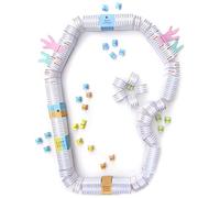 NewPath Learning Cell Membranas 3-D Model Making Kit, Set/5 Plantillas de modelo de papel y guía para maestros (24-7711)