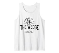 Newport Beach California Surf Vintage Surfista Camiseta sin Mangas