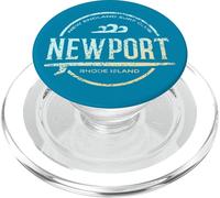 Newport Rhode Island - Newport Rhode Island Vintage Surf PopSockets PopGrip para MagSafe